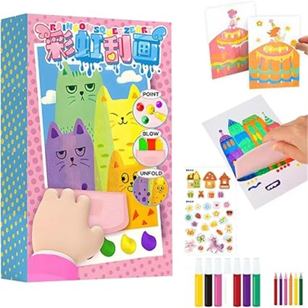 ScratchGlow™ Art Cards 🌈✨ — Reveal Rainbow Magic