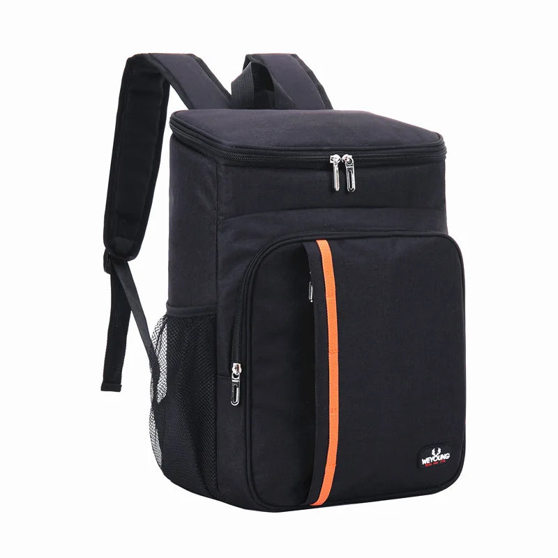 18L Portable Thermal Lunch Bag Food Box Durable Waterproof Cooler Ice