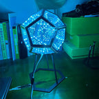 3D Cube Light Creative Cool Infinite Dodecahedron Nightlight Colorful Art Light USB Nightlight Girls Birthday Christmas Gift Donirt Official Store