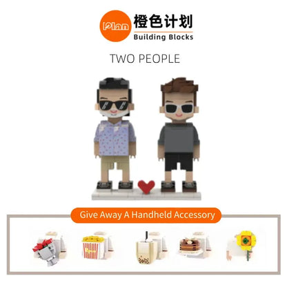 BrickTogether – Custom Characters, Endless Memories! Orange Plan Building Blocks Store