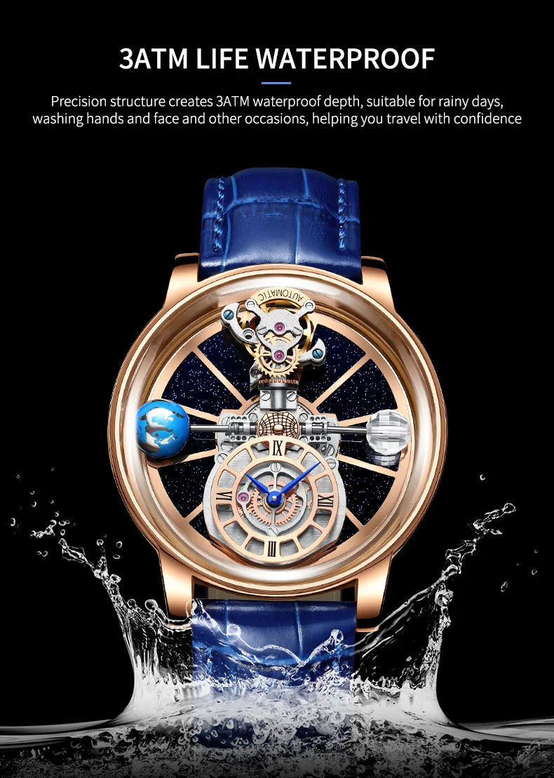 Galactic Pioneer Chronograph Tourbillon Luxury Watch South Bay Evans General Store