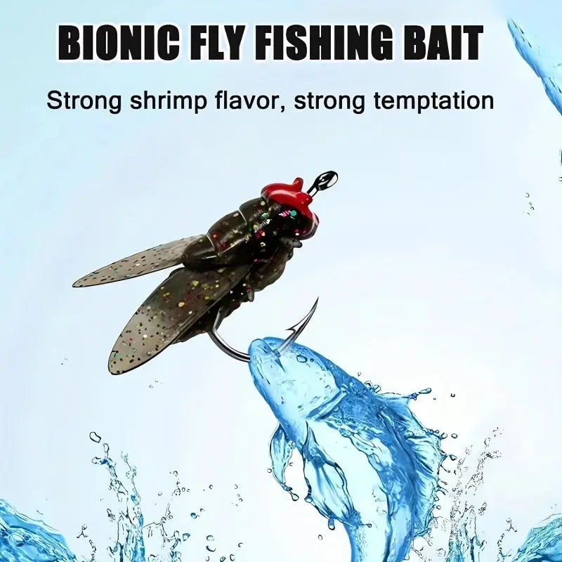 FlyLure Hooks – Realistic Flies for Big Catches! TOYO Store