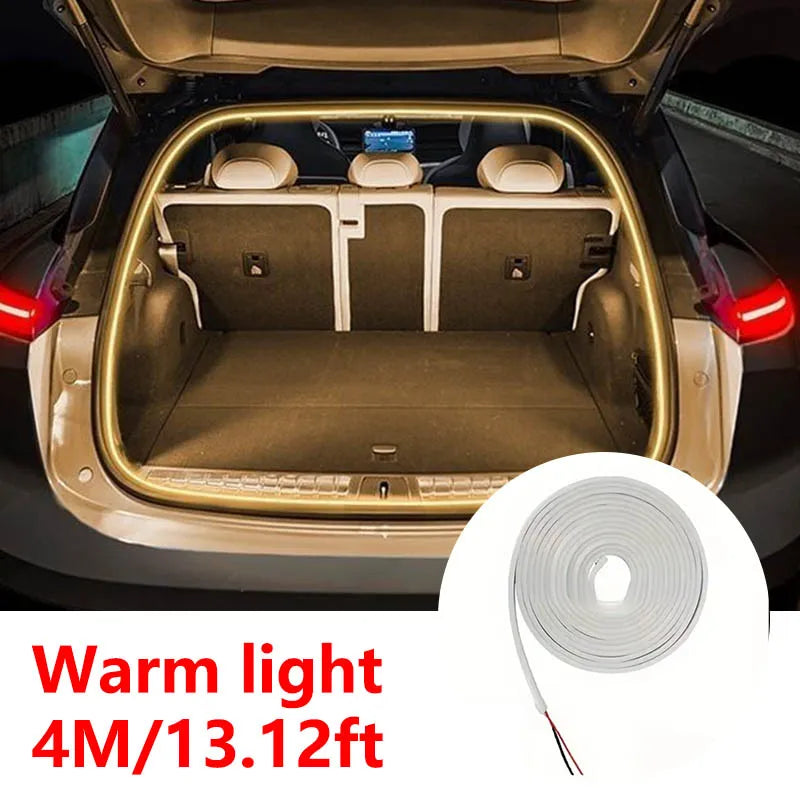 Tira de luz LED para maletero con sensor de movimiento – Iluminación ambiental interior de fácil instalación