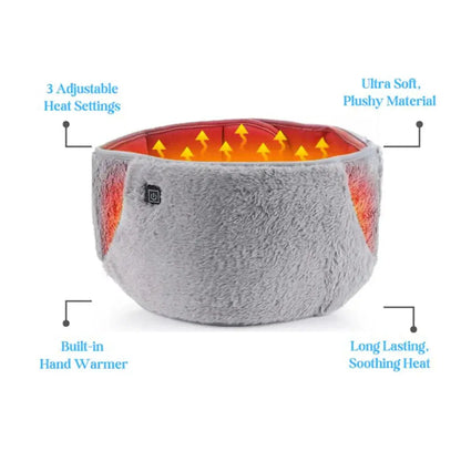 3 Levels Electric Graphene Heating Pad Cold-Proof Uterine Belt Cold-Proof Hand Waist Warming Pad USB Recharging Abdominal Warmer Healthing Store