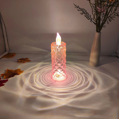 Crystal Rose LED Candles: Safe, Sparkling Romance Without Flames ✨