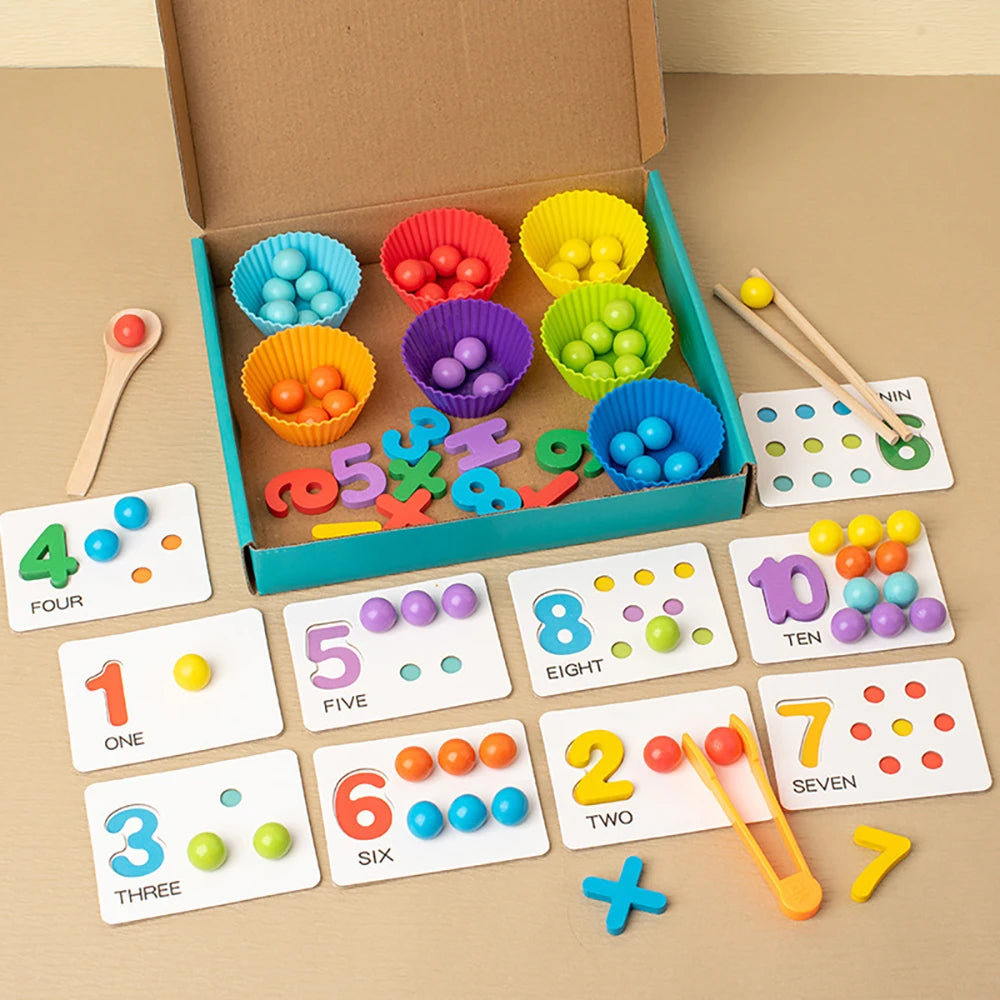 Math Made Fun: Montessori Number Play Set