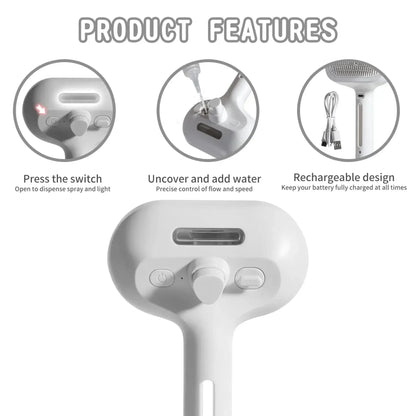 SonicSpray Grooming Brush Min Min Home Store