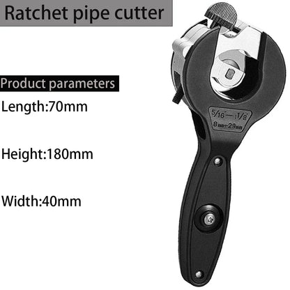 PipePro™ Ratchet Cutter 🔧 — Effortless Clean Pipe Cuts