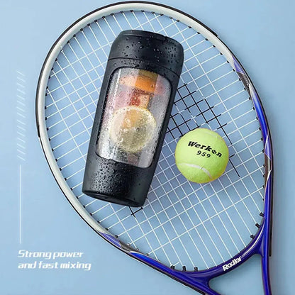 Electric Protein Shaker Bottle Portable 1200mAh Rechargeable Blender Cup Automatic Self Stirring Mug 650ml Mixing Cups for Fitne Ecigsaler Store