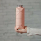 1Pc 600ml Foldable Space-saving Portable Reusable Silicone Sport Water