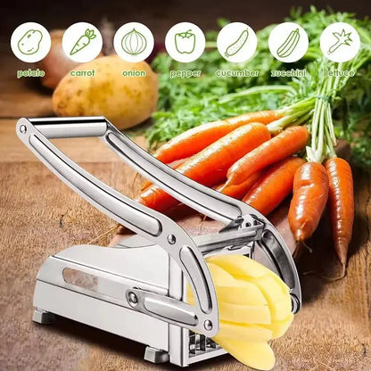 Vegetable Shredder Stainless Steel Potato Chips Maker Meat Chopper