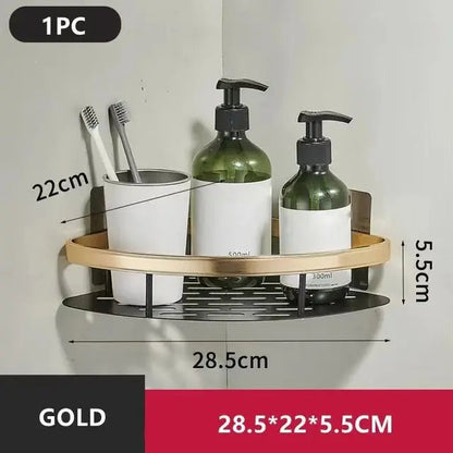 No Drill Wall Mounted Bathroom Shelf Shop1103677105 Store