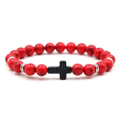 Men's Prayer Onyx Meditation Beads Bracelets Stone's Store