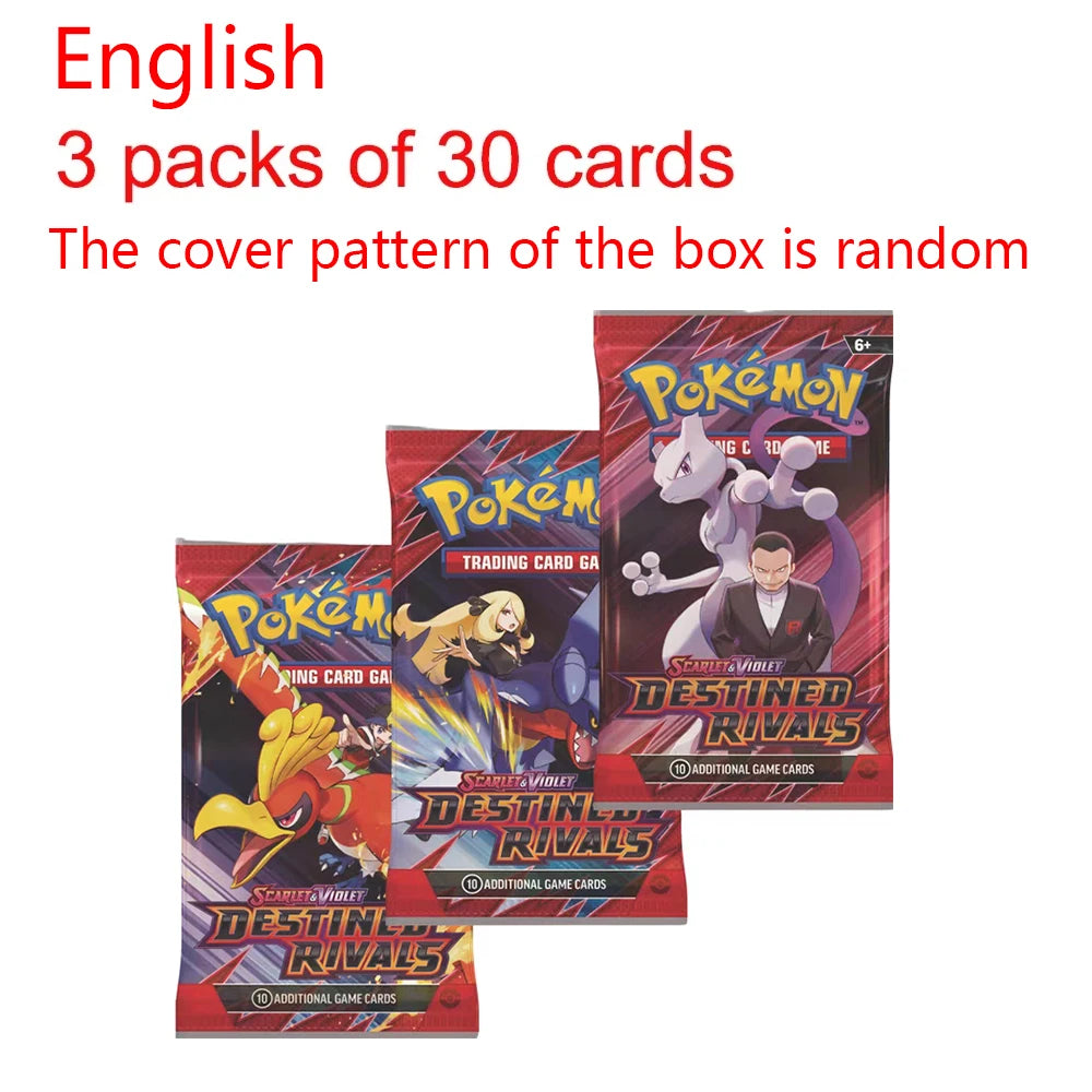 POKÉMON JCC Escarlata y Púrpura Rivales Destinados Caja de Sobres