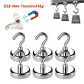 10PCS Strong Magnet Hooks Multi-Purpose Storage Hooks Home Kitchen Bar Storage Hooks Key Storage Hooks Bathroom Hangers Shop1103847530 Store