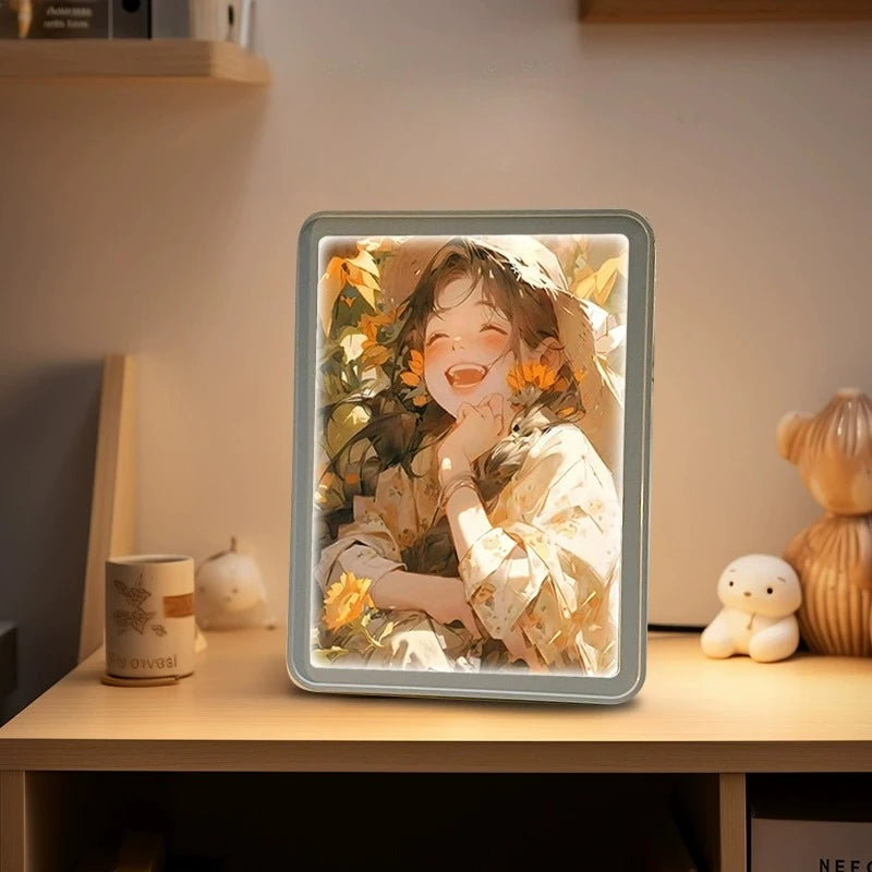 GlowMoment™ Personalized Light & Mirror ✨🖼️