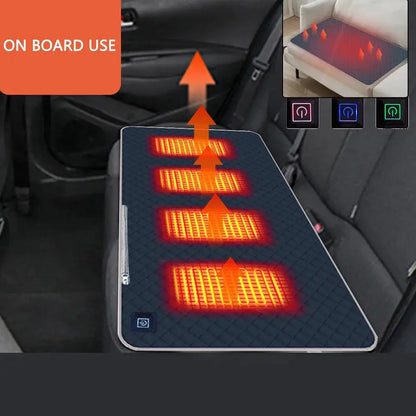 5V USB Sleeping Electric Heating Pad Heated Cushion Cold Resistant AliExpress