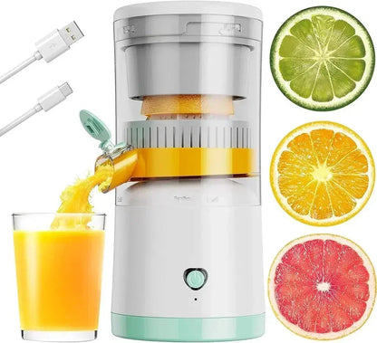 Portable Electric Juicer Electric Juicer Orange Juice Squeezer Fruit Juicer Household Orange Lemon Blender USB Charging Kitchen HELLO NEW WORLD Store