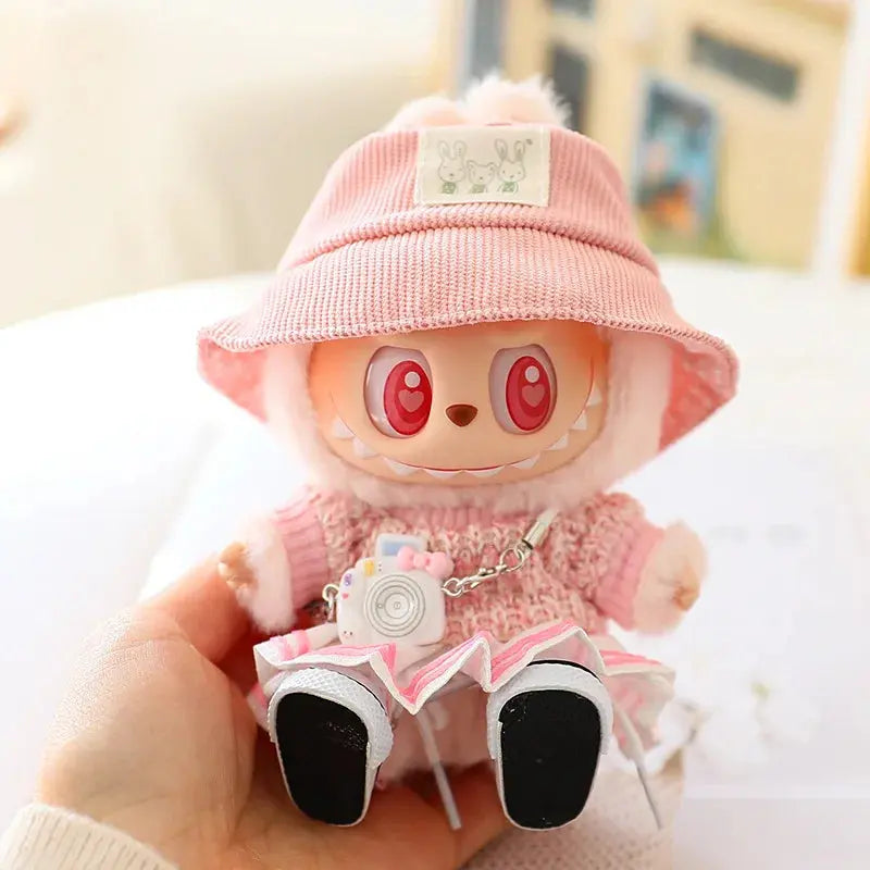Labbubu Mini Doll Clothes Outfit Soft Knitted Sweater Suit Toy Gifts All Dropshipping Wholesale Store