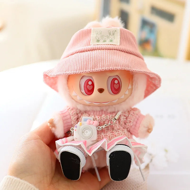 Labbubu Mini Doll Clothes Outfit Soft Knitted Sweater Suit Toy Gifts All Dropshipping Wholesale Store