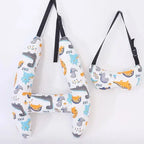 1 Set Cute Kid and Adult Car Sleeping Neck Head Support H-Shape Travel