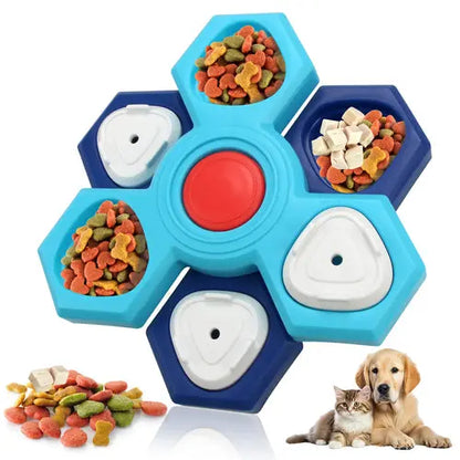 New educational pet toys Multi-layer rotating Turntable Slow food AliExpress