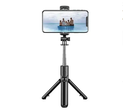 Bluetooth Wireless Selfie Stick Mini Tripod Extendable Monopod Remote