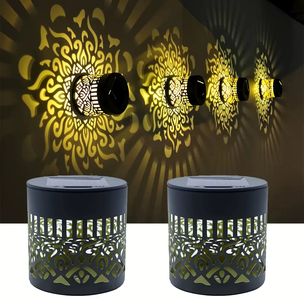 MandalaGlow™ Luz Solar 🌙✨ — Patrones Impresionantes, Cero Cables
