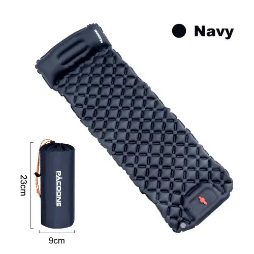 PACOONE Outdoor Camping Sleeping Pad Inflatable Mattress with Pillows AliExpress