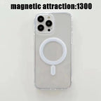 Clear For Magsafe Magnetic Wireless Charging Case For iPhone 15 14 13 AliExpress