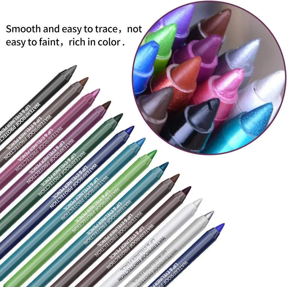 GlamLine™ Gel Eyeliner Set ✨ — Waterproof, Bold & Shimmering