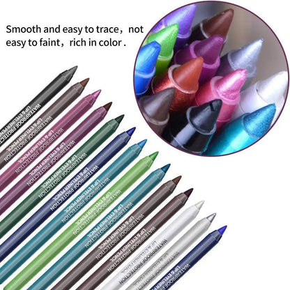 GlamLine™ Gel Eyeliner Set ✨ — Waterproof, Bold & Shimmering