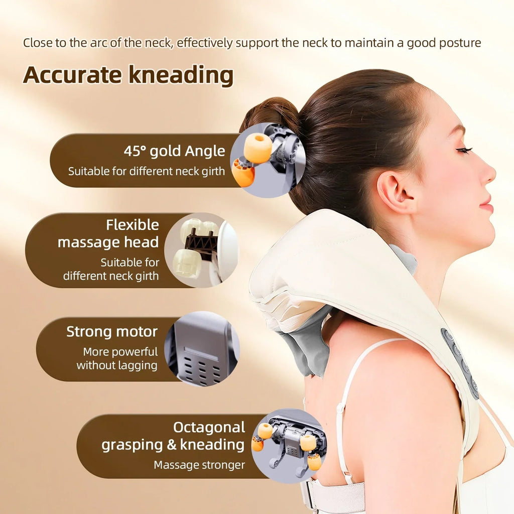 Wireless Neck And Shoulder Massager Foreverlily Korea Store