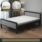 *Folding Bed Double Home Simple Rental House Noon Break Bed Office AliExpress