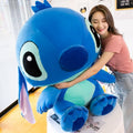 Modelos gigantes de Lilo & Stitch en pareja de 20-60cm, peluches de anime, juguetes de peluche, colgantes, almohada, regalo de cumpleaños para niños