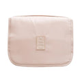 Bolsa de almacenamiento de viaje multifuncional, bolsa de maquillaje de doble capa de mano para mujer, bolsa de aseo de viaje para hombre