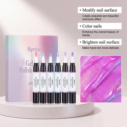 GlamGel™ Nail Pen Set 💅✨ — Salon Nails in One Easy Step
