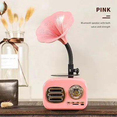 Retro Radio Wireless Mini Portable Bluetooth Stereo Speaker Teal Simba