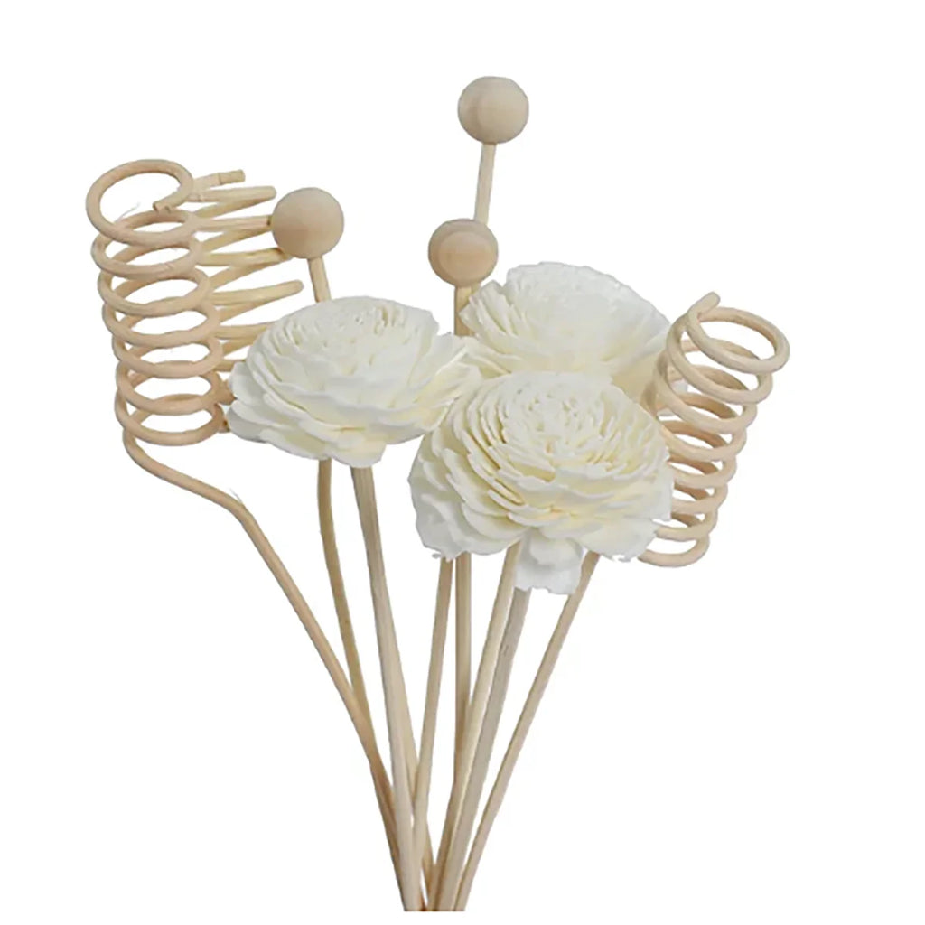 NEW6PCS/ 9PCS Artificial Flower Rattan Reed Fragrance Aroma Diffuser Refill Stick DIY Floral NEW 6PCS/9PCS Artificial