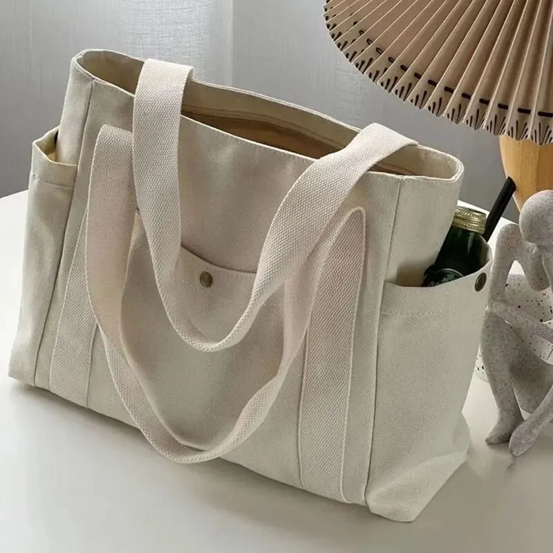 Canvas Tote Bag Large Capacity Unisex for Work & Leisure Stone's Store
