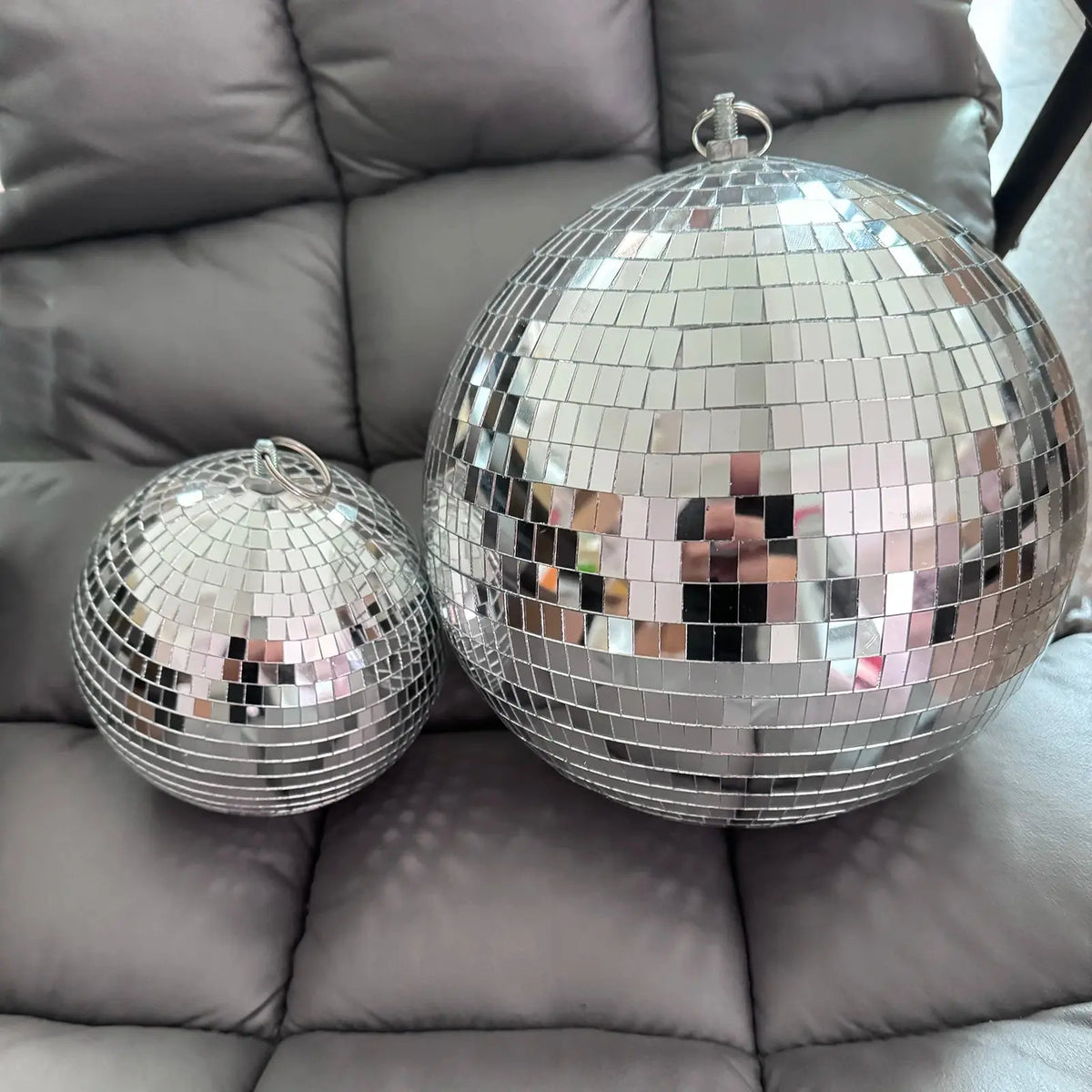 Mirror Disco Ball Decor Hanging Disco Home Decor Rotating Glass Ball AliExpress