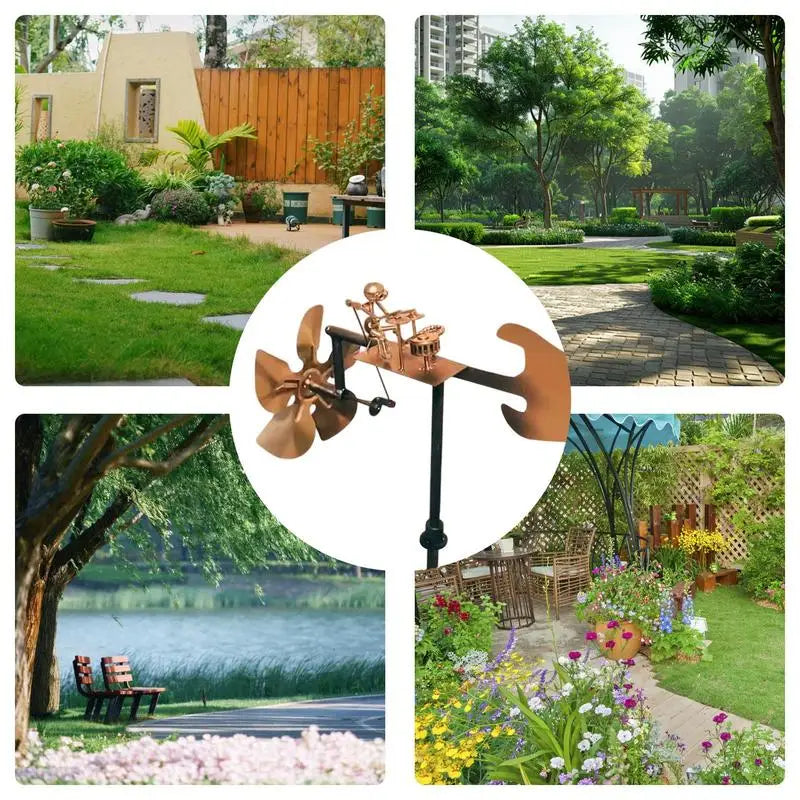 RhythmSpin – Drummer Decor That Dances with the Wind Yuan U Store