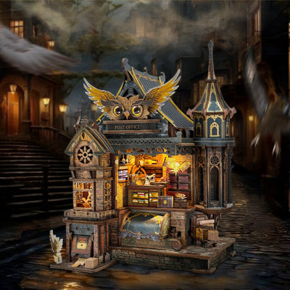 OwlPost™ 3D Puzzle 🦉✨ — Build Your Own Miniature Masterpiece