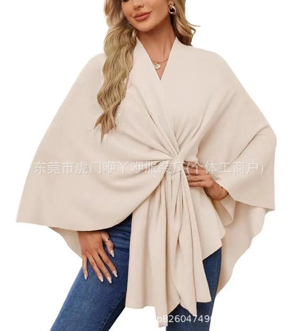 Luxury Poncho Shawl Wrap – Ultra-Soft & Stylish Cover-Up!