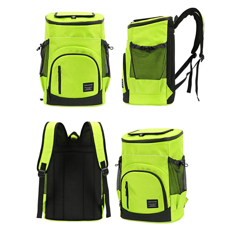 Mochila isotérmica de gran capacidad (30 litros) – Perfecta para viajes, playa y aventuras al aire libre