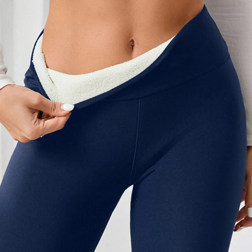Thermal Fleece Lined High Waist Warm Women Leggings Autumn Winter AliExpress