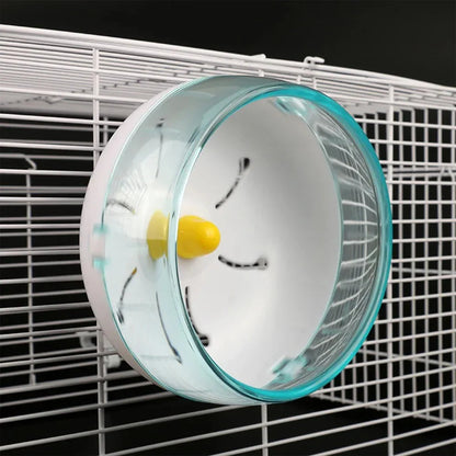 Silent Hamster Wheel - Exercise Wheel for Syrian Hamsters - Quiet Spinner Running Wheel for Small Animals - Pet Hamsters Exercise Wheel Toy Life In Yongshang Store