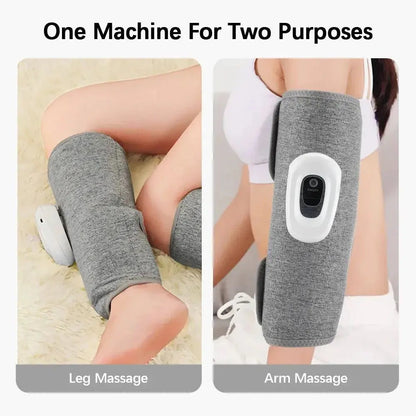Eletric 360° Air Pressure Calf Massager Wireless Leg Massage 3 Mode Airbag Compresstion Relax Foot Calf Muscle Blood Circulation Beauty-Health Store