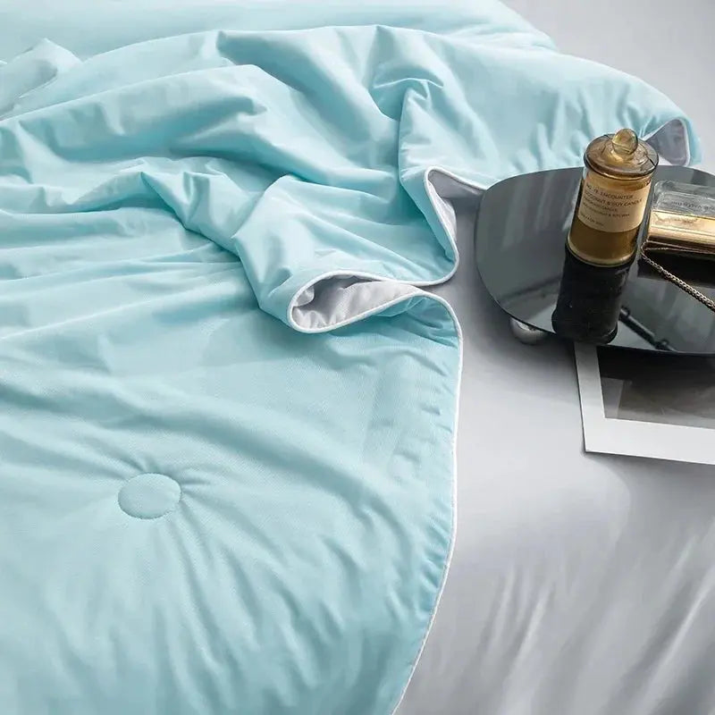 Cooling Blanket for Bed Silky Air Condition Comforter Lightweight AliExpress