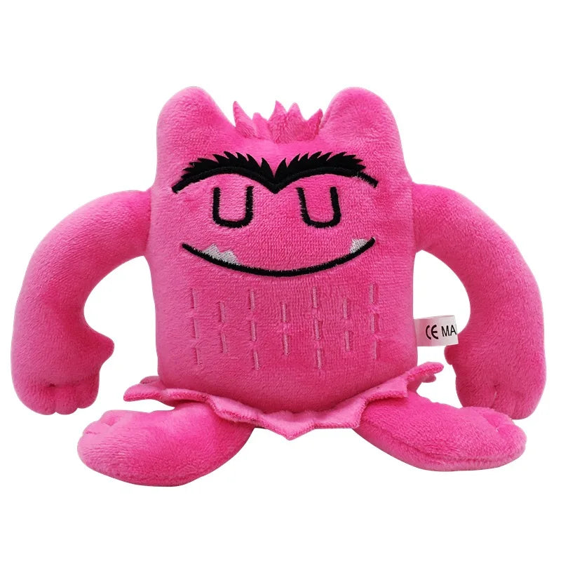 6 Colors The Color Monster Plush Toy Animal Soft Stuffed Dolls For Kids 1pcs/pack Stone's Store